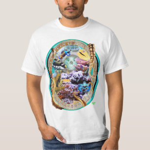 Korallenriff-Marinefisch-T - Shirt