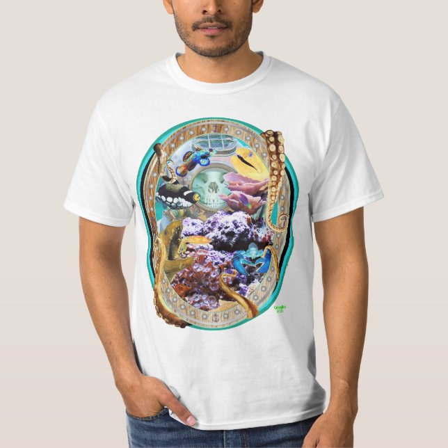 Korallenriff-Marinefisch-T - Shirt (Vorderseite)