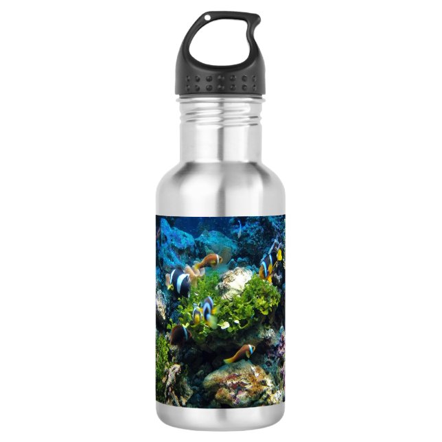Korallenriff-Wasserflaschen Trinkflasche (Vorderseite)