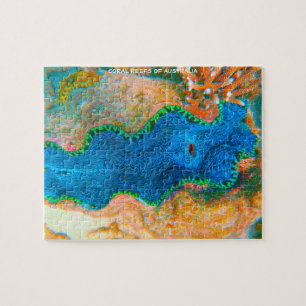 Korallenriffe Australiens Puzzle