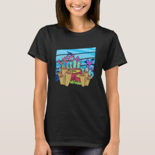 Korallenriffe Schildkrötentiere Natur T-Shirt