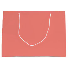 Korallenrosa große Geschenktüte