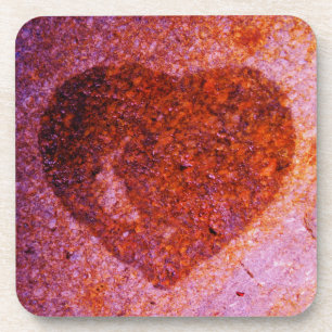 Korallenrosa Untersetzer