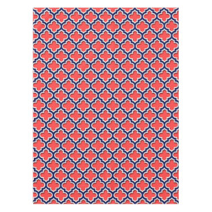 Korallenrot, marokkanisches Marinekatalog #5DS Tischdecke