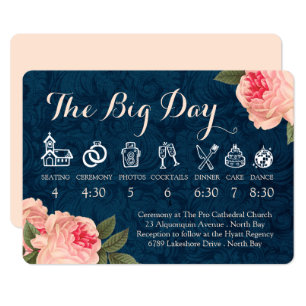 Korallenrote Pfingstrosen und Programm