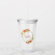 Korallenrotes rosa gelbes