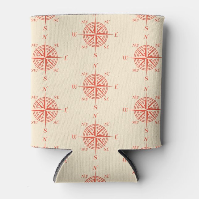 Korallensegelkompass Dosenkühler (Vorderseite)