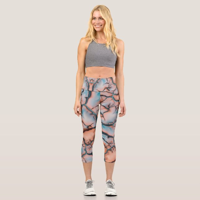 Korallenvenen Capri Leggings (Vorderseite)