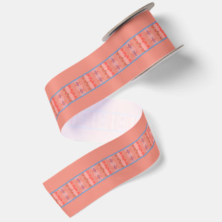 Korallerbe Satinband