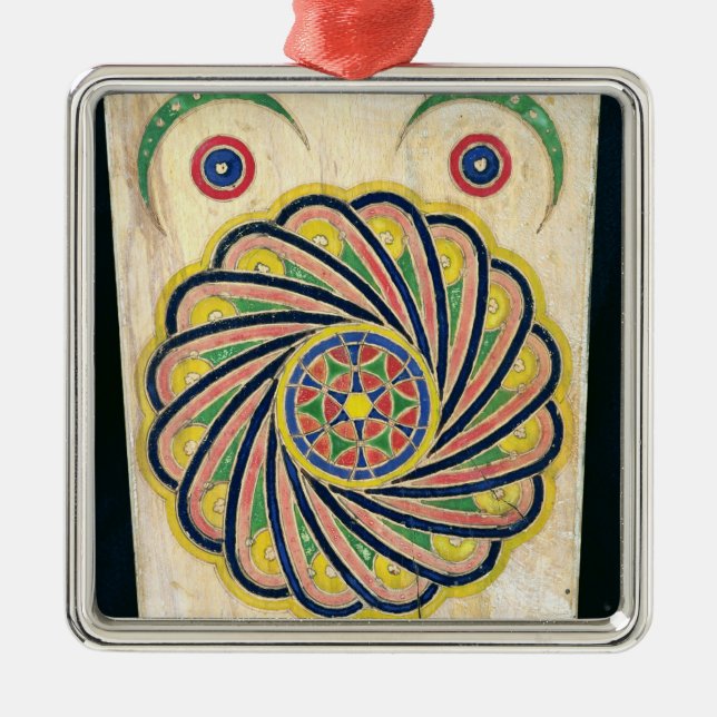 Koran Tablette, 19.-2. Jahrhundert Ornament Aus Metall (Vorne)