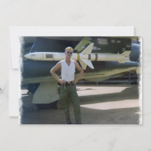 Korat AFB Thailand 1968 F-105 Druck Einladung