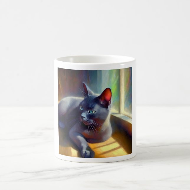 Korat Cat Kaffeetasse (Mittel)