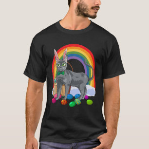 Korat Cat Ostereier Bunny T-Shirt