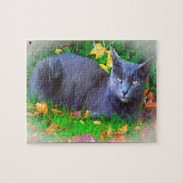 Korat Cat Puzzle (Horizontal)