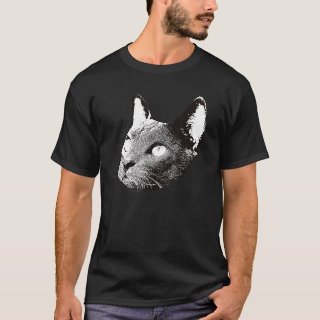 Korat Cat T-Shirt (Vorderseite)
