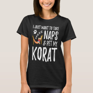 Korat Mama Nickerchen Cat Mama Idee T-Shirt