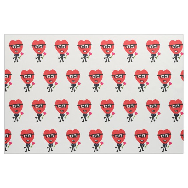 Korazon Stoff (Fat Quarter (45,7 x 55,9 cm))