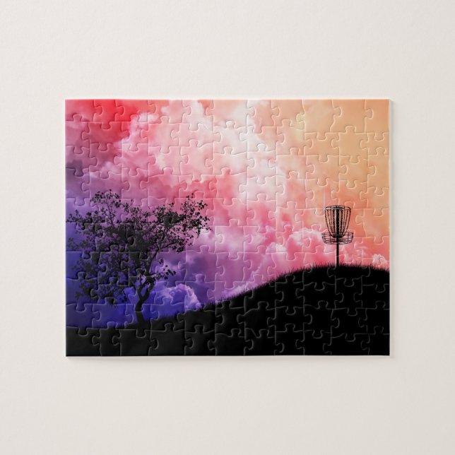 Korb auf einem Hügel Puzzle (Horizontal)