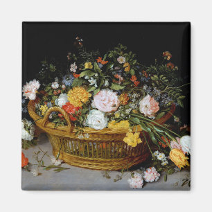 Korb der Blume, Jan Brueghel der Jüngere Magnet