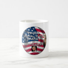 Korb der Deplorables Trumpf-Kaffee-Tasse Tasse