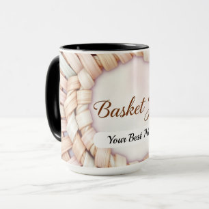 Korb Freude Weben Tasse