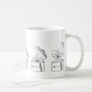 Korb Hong Kong-Flaggen-x Dim Sum Kaffeetasse