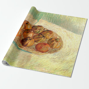 Korb mit Äpfeln an Pissarro von Vincent van Gogh Geschenkpapier
