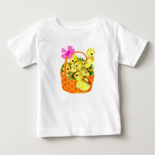 Korb mit Babyküken Baby T-shirt