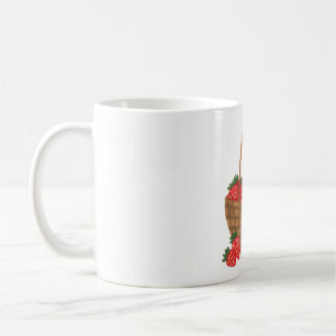 Korb mit Erdbeeren Kaffeetasse