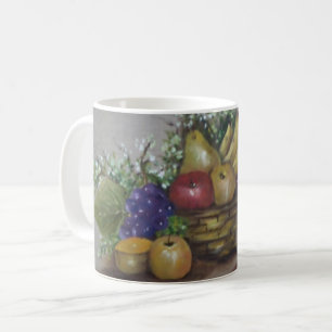 Korb mit Früchten Kaffeetasse