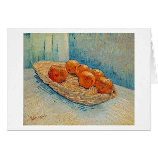 Korb, Six Orange (F395) Van Gogh Fine Art (Vorderseite (Horizontal))