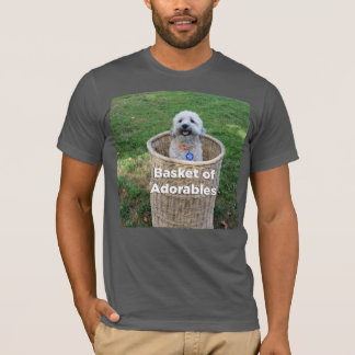 Korb von Adorables: Entzückende Hunde für Hillary T-Shirt