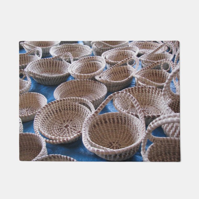 Körbe Charleston Sc Sweetgrass Fußmatte (Vorderseite)