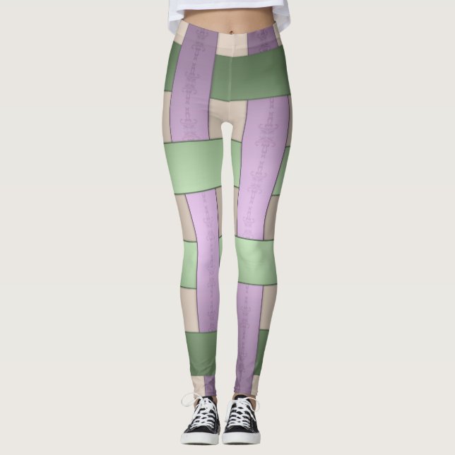 Korbflechten Leggings (Vorderseite)