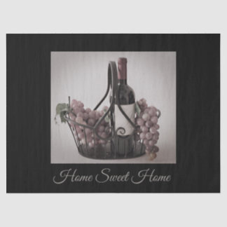 Korbgeflecht aus Schmiedeeisen Seidenpapier