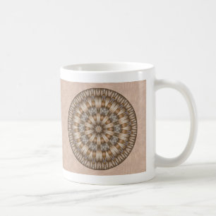 Korbgeflechtkundenspezifische Mandala-Tasse Kaffeetasse