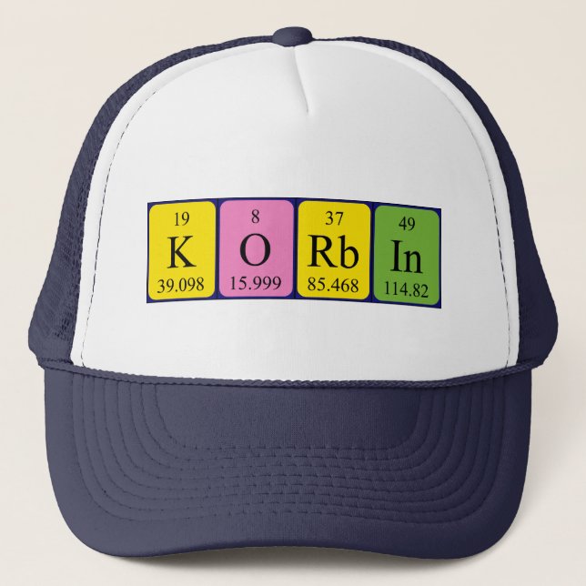 Korbin Periodenname Truckerkappe (Vorderseite)