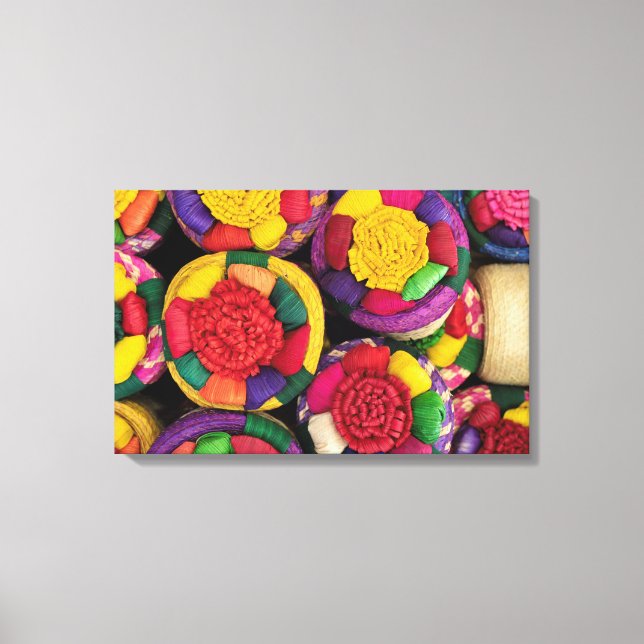 Korbkörbe Leinwanddruck (Vorderseite)