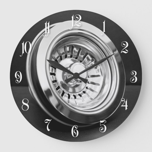 Korbstrainer Große Wanduhr (Vorderseite)