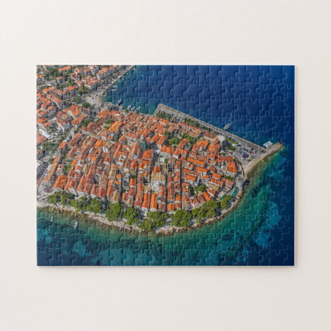 Korcula Kroatien Puzzlespiel Puzzle (Horizontal)