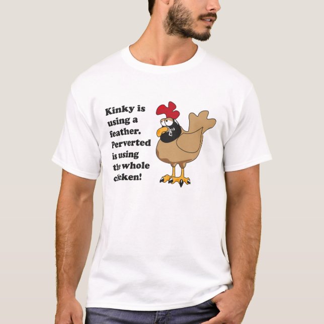 Kordel-Huhn T-Shirt (Vorderseite)