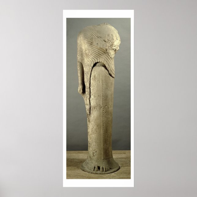 Kore Figur gewidmet von Cheramyes aus dem Heiligen Poster (Vorne)