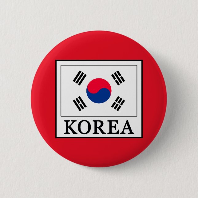Korea Button (Vorderseite)