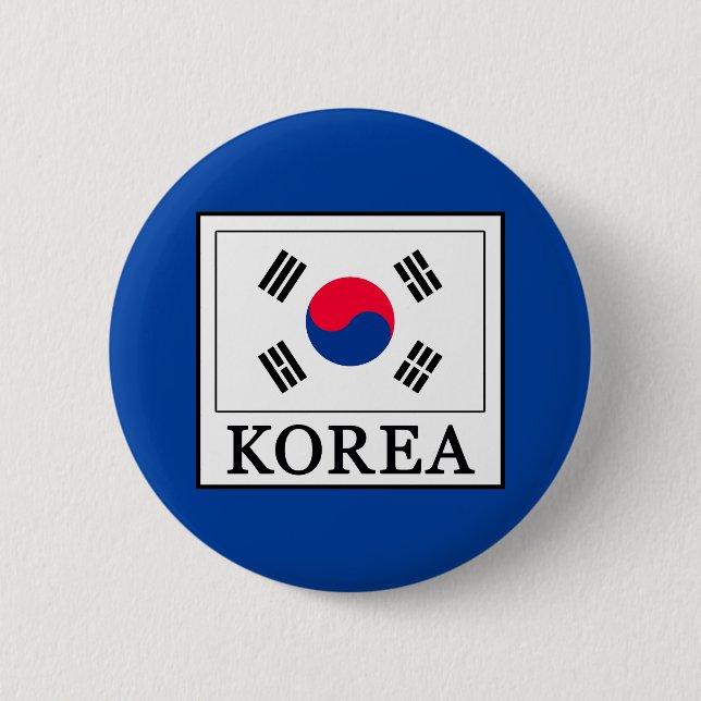 Korea Button (Vorderseite)