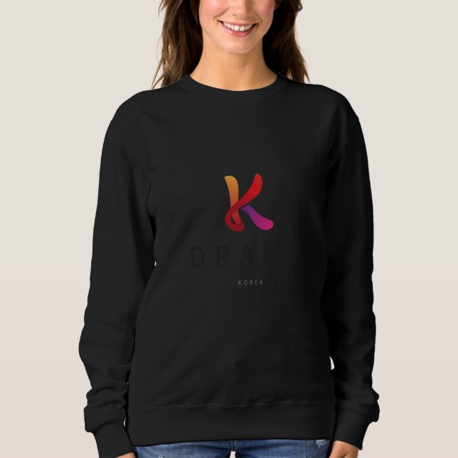 Korea culture K Drama Hangul Seoul Korea  1 Sweatshirt (Vorderseite)