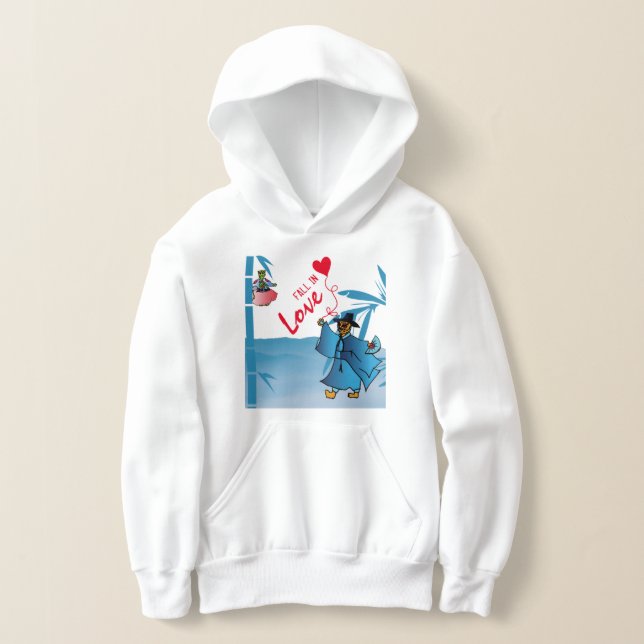Korea der Tiger, Kultur und Hanbok  Hoodie (Ablage )