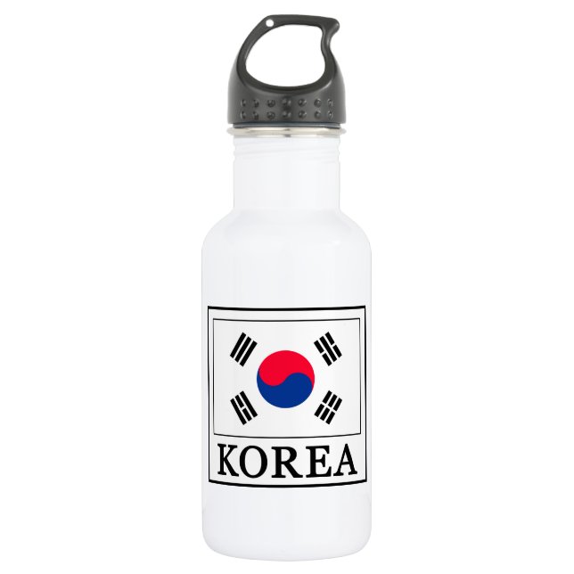 Korea Edelstahlflasche (Vorderseite)