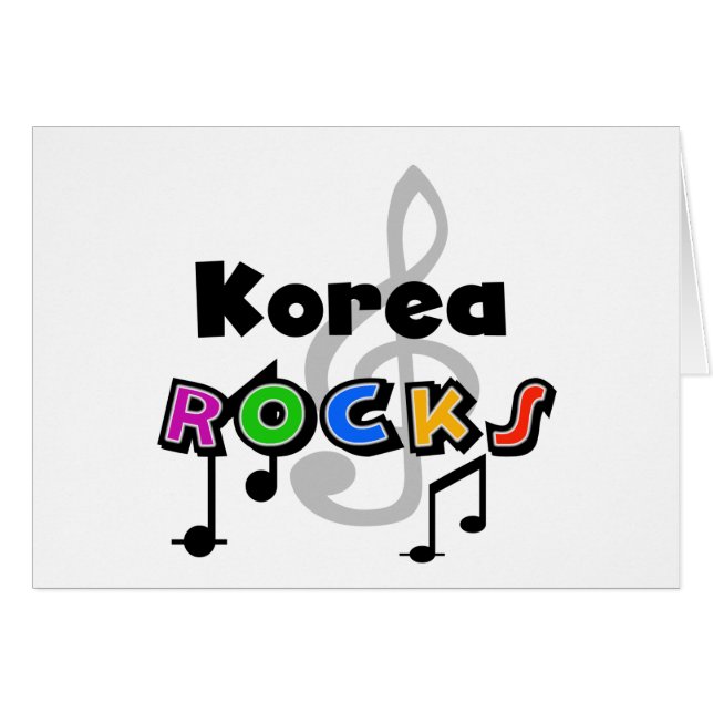 Korea-Felsen (Vorderseite (Horizontal))