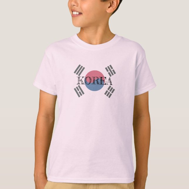Korea - Flagge T-Shirt (Vorderseite)