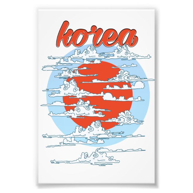 Korea Fotodruck (Vorne)